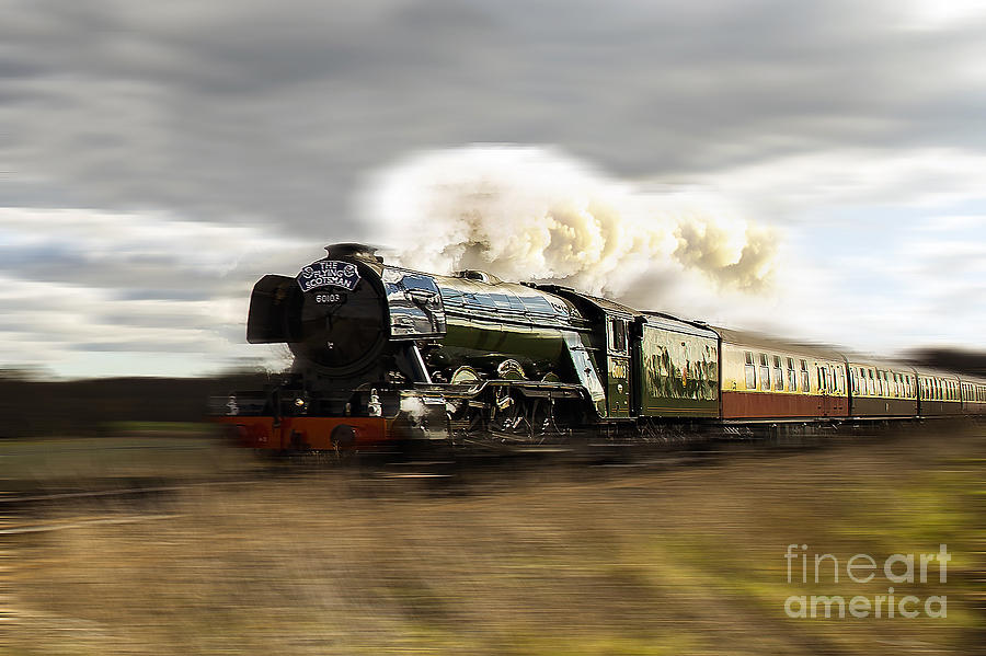 The Flying Scotsman Digital Art by Airpower Art