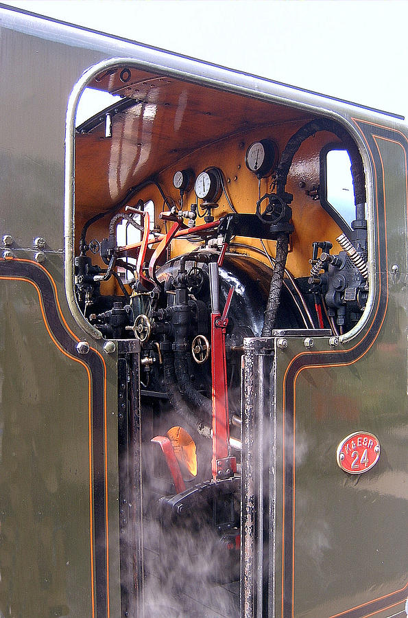 The Footplate Photograph by Richard Denyer