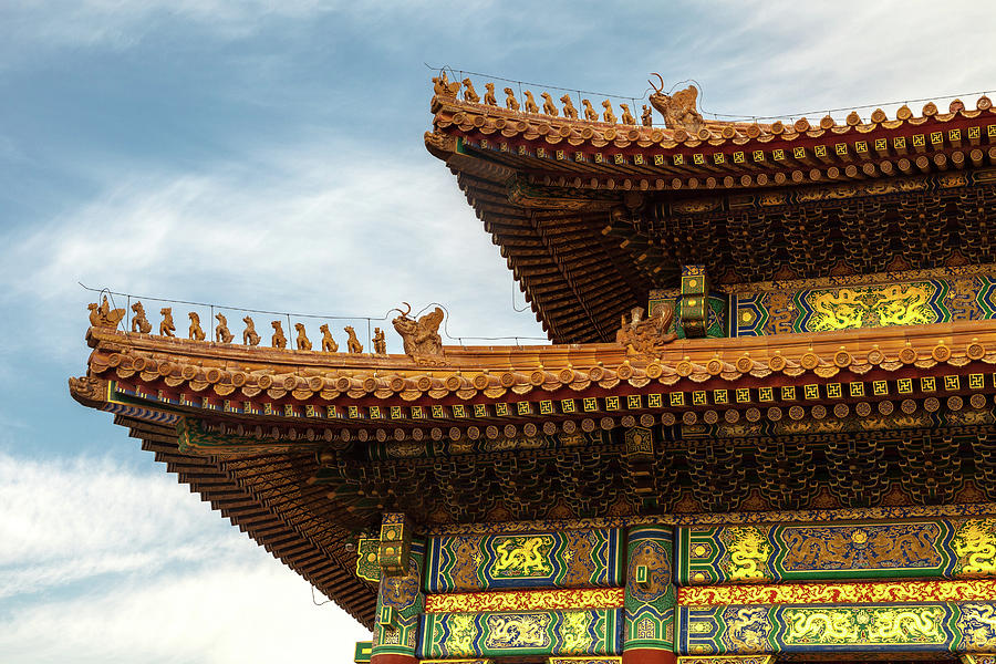 Beijing Photograph - The Forbidden City II by Erika Gentry