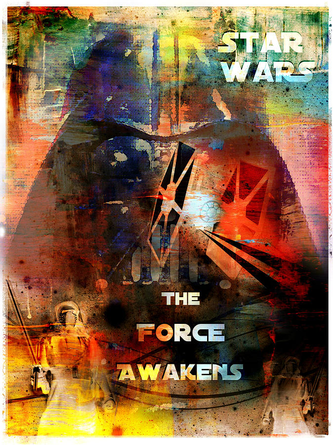 The Force Awakens Fan Art Poster Photograph by Aurelio Zucco