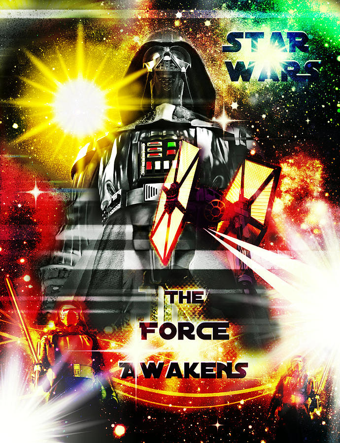 The Force Awakens Fan Art Poster II Photograph by Aurelio Zucco