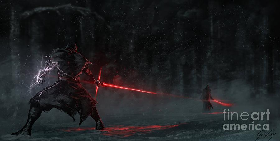 The Force Awakens Digital Art by Star Wars