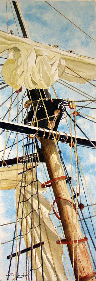 The Foremast Painting by Jim Gerkin