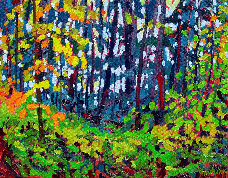 The Forest and the Trees Painting by Phil Chadwick