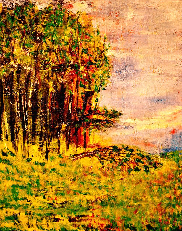 The Forest's Edge Painting by Evelina Popilian Fine Art America