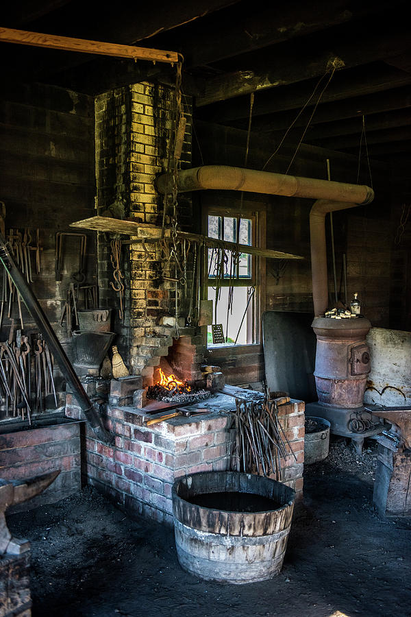 The Forge Photograph by Paul Freidlund