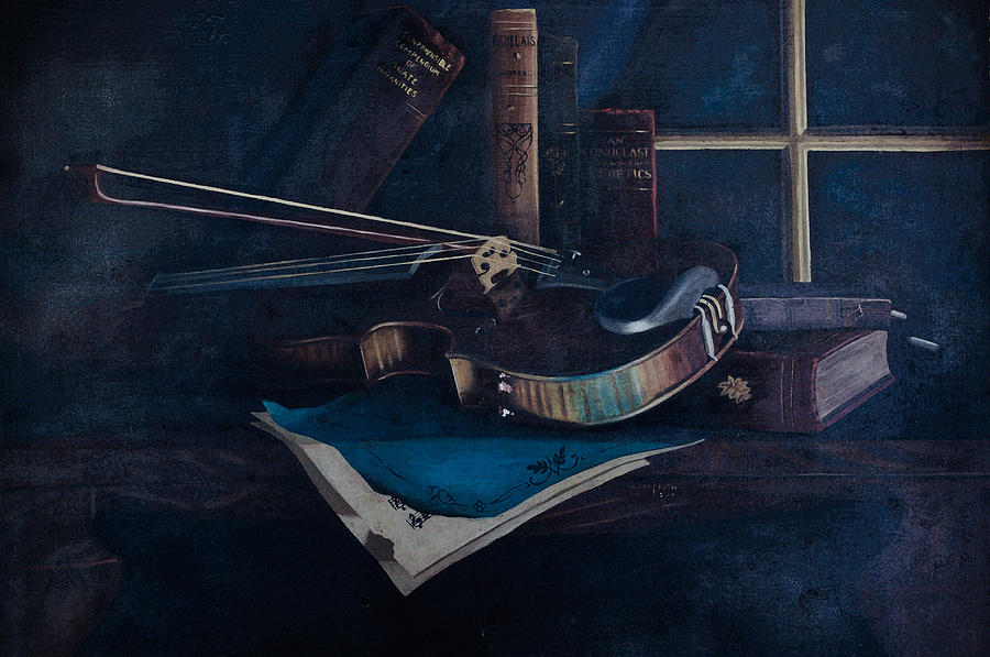 The Forgotten Violin Photograph by Tikvahs Hope