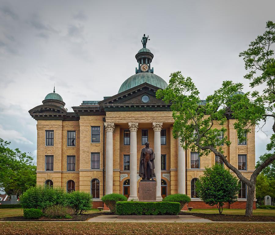 Richmond Photograph - The Fort Bend County Courthouse by Mountain Dreams