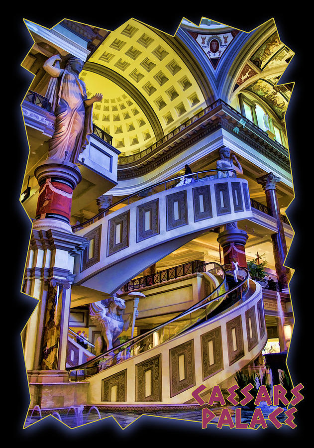 Architecture Photograph - The Forum at Caesars by Ricky Barnard