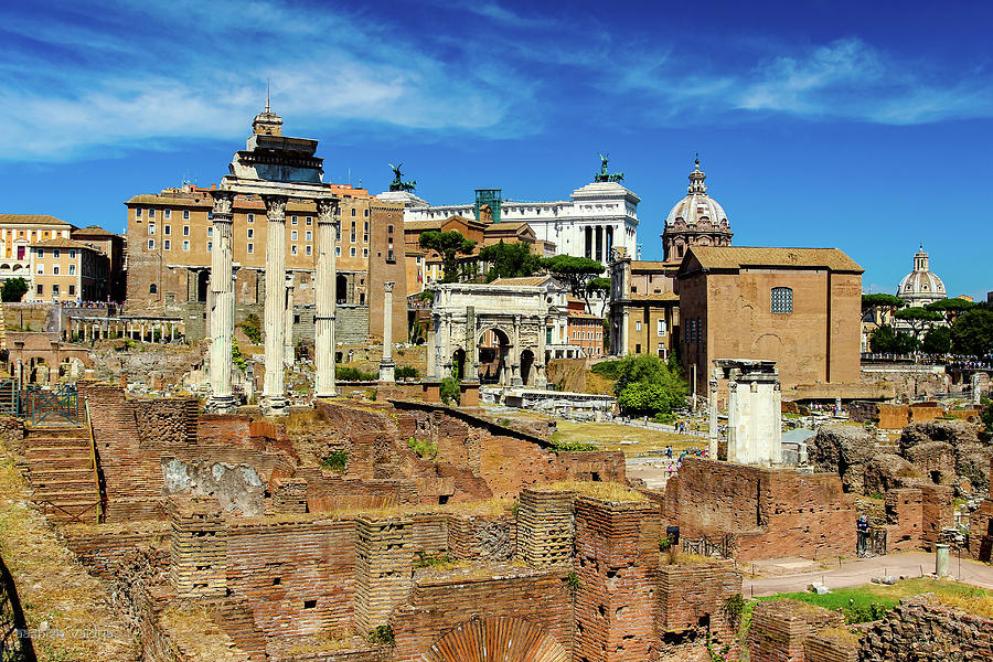 The Forum, Rome Photograph by Aashish Vaidya