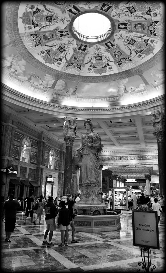 Architecture Photograph - The Forum Shops IX by Ricky Barnard