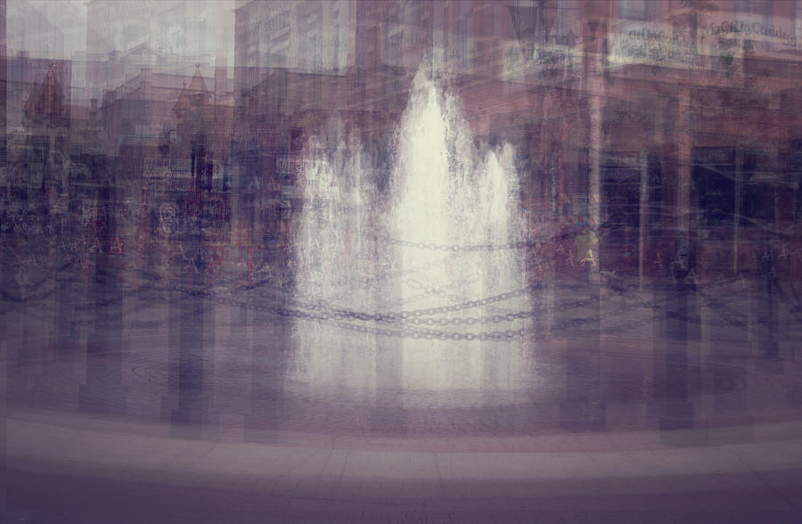 Fountain Photograph - The Fountain by Angela King-Jones