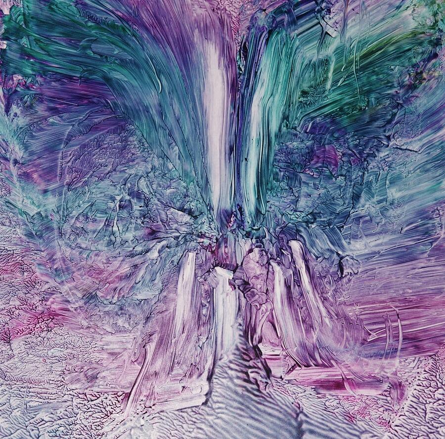 The Fountain of Eternal Life Painting by Sharon Ackley