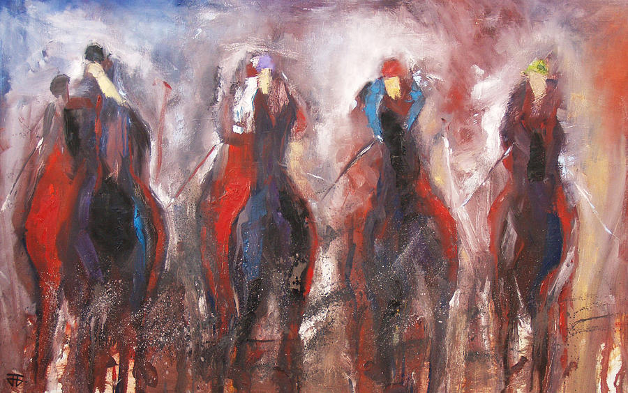 The Four Horsemen Painting by John Gholson