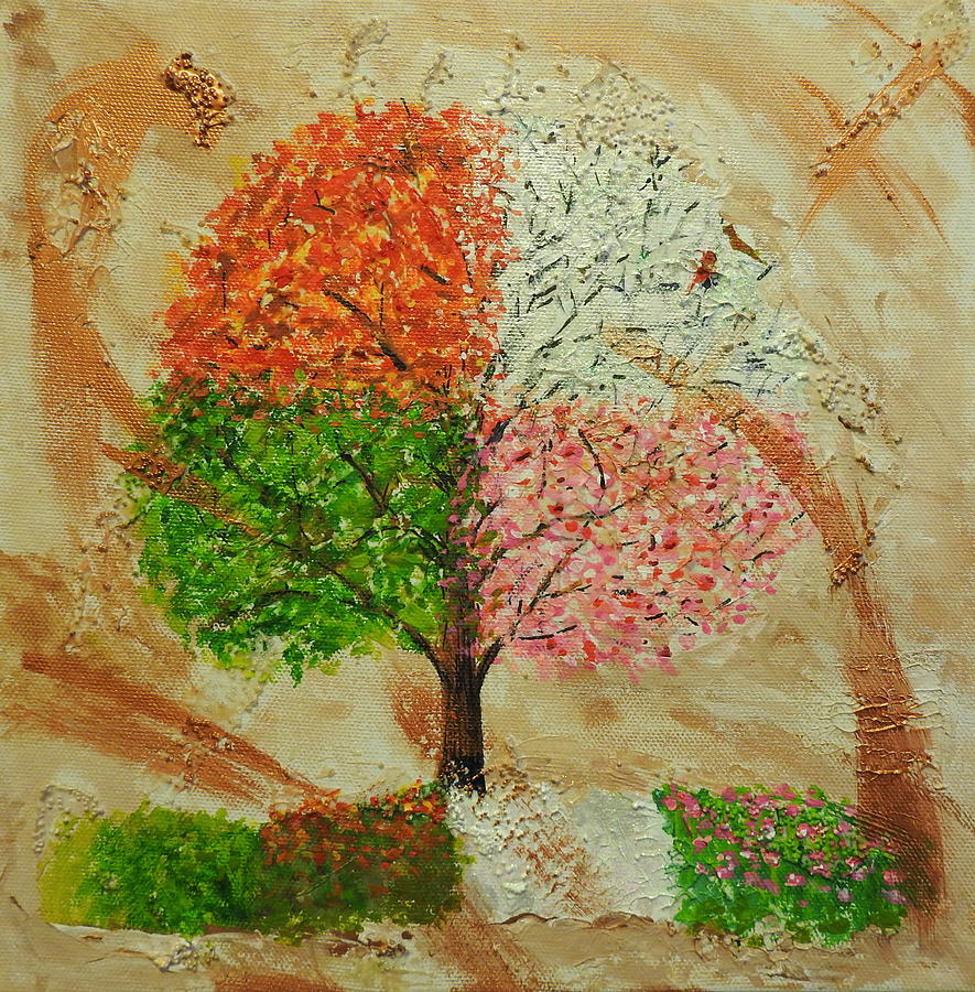 The Four Seasons Painting by Betty-Anne McDonald