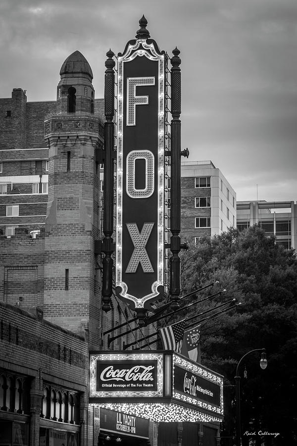 Egyptian Architecture Photograph - Atlanta GA The Fox Theater 8 Architectural Coca Cola Signage Art by Reid Callaway