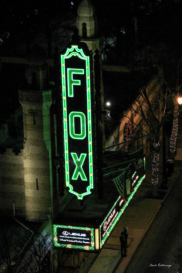 The Fox Theater Too Historic Atlanta Theater Art Photograph by Reid Callaway