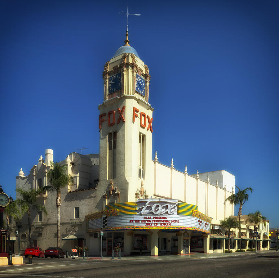 Bakersfield Photograph - The Fox Theatre by Mountain Dreams