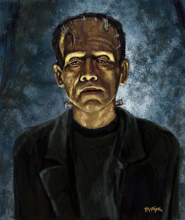 The Frankenstein Monster Digital Art by Neil Feigeles - Fine Art America