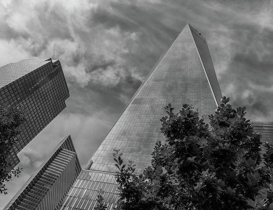 The Freedom Tower Bw Photograph by Jonathan Nguyen