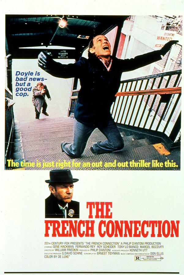 The French Connection Retro Movie Poster Photograph by Retro ...