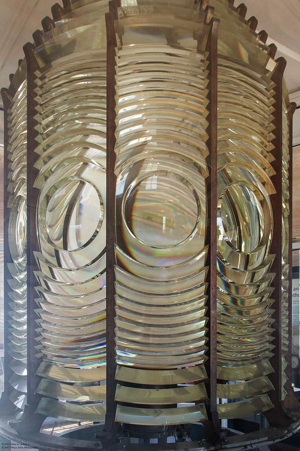 The Fresnel Lens Of Old Point Loma Lighthouse Photograph by Hany J