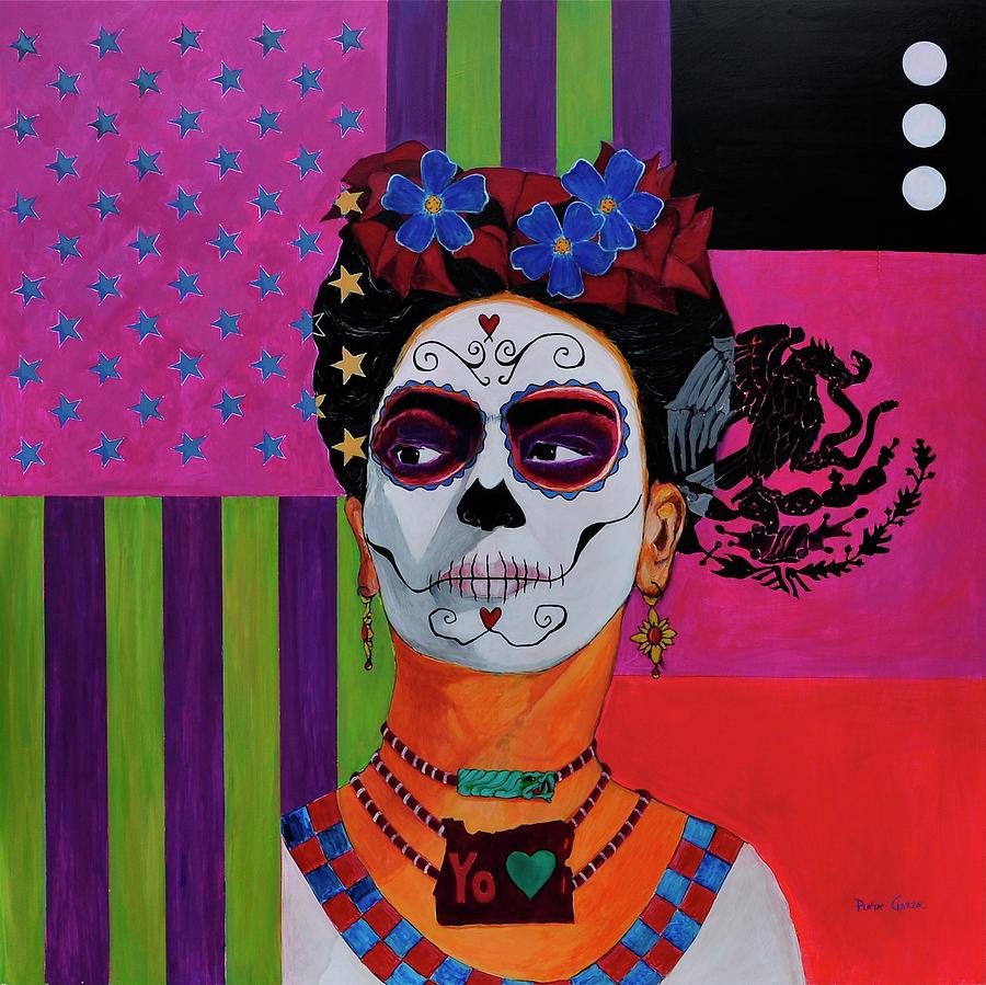 The Frida Kahlo Painting by Plata Garza