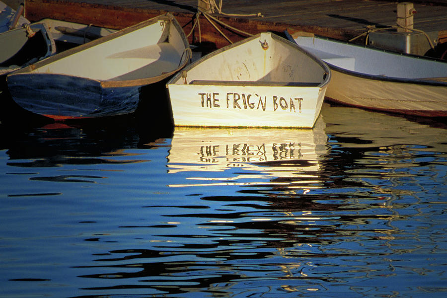 The Frign Boat Photograph by Rod Kaye