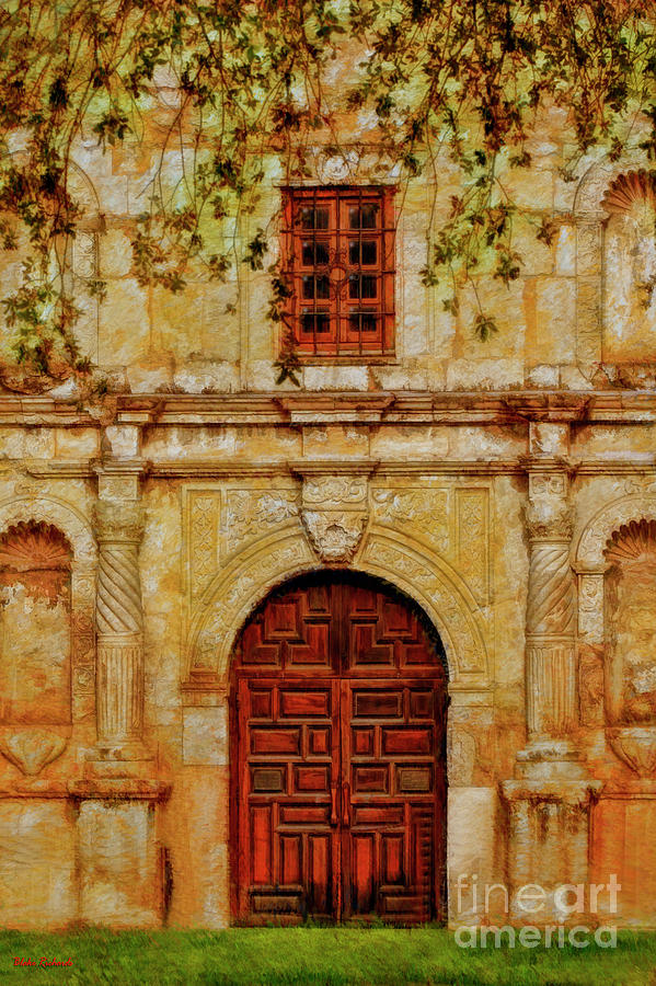 The Front Door Of The Alamo San Antonio  Photograph by Blake Richards