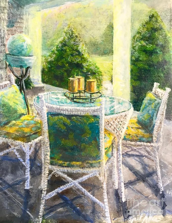 The Front Porch Painting by Gail Allen
