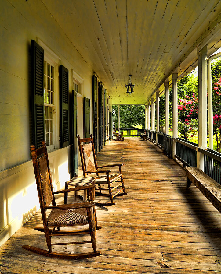 The Front Porch Photograph by Judy Vincent