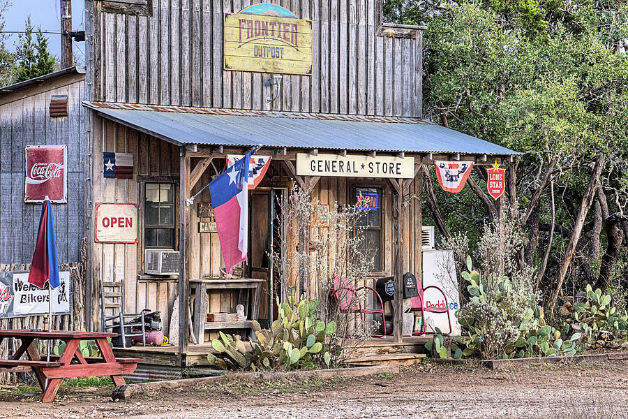 The Frontier Outpost General Store Photograph by JC Findley