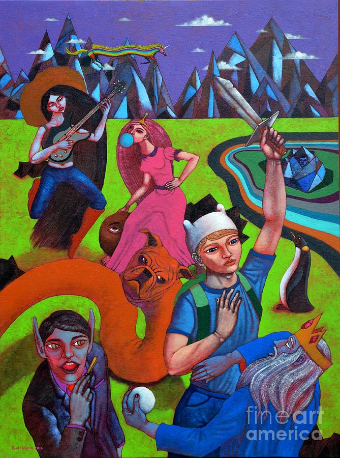 The Fun Never Ends Painting by Paul Hilario