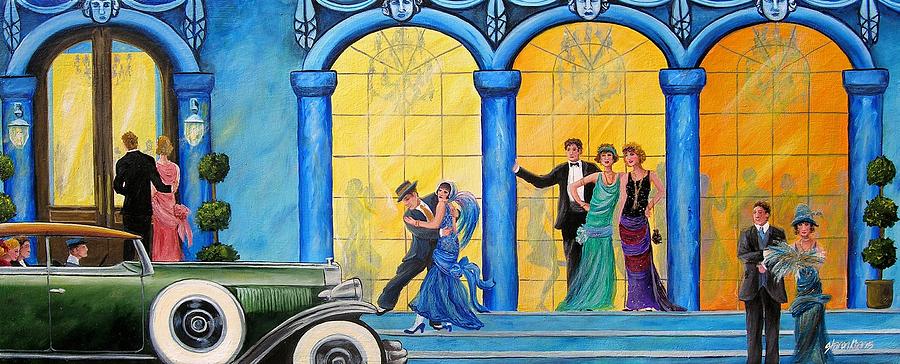 The Gala Painting by Sharon Kearns