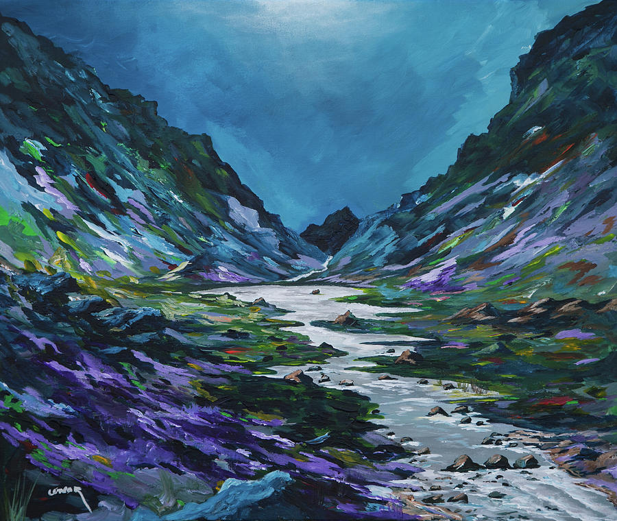 The Gap of Dunloe Painting by Conor Murphy