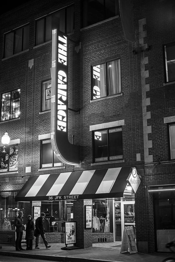 The Garage Harvard Square Cambridge MA Black and White Photograph by Toby McGuire