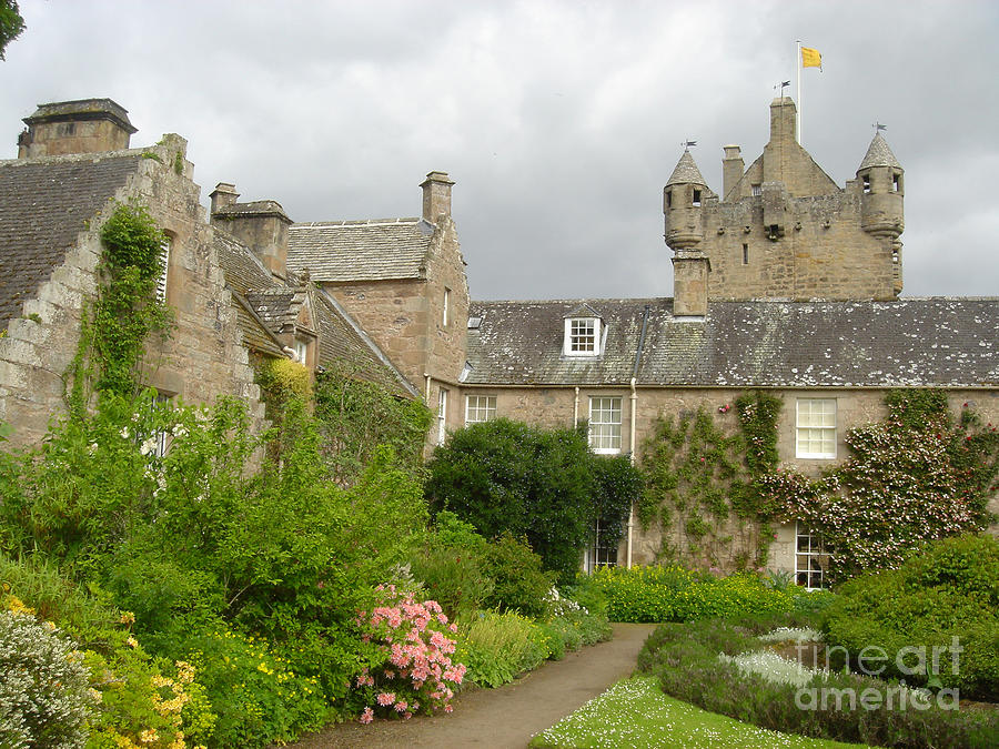 The Garden at Cawdor Castle Photograph by Susan Lafleur