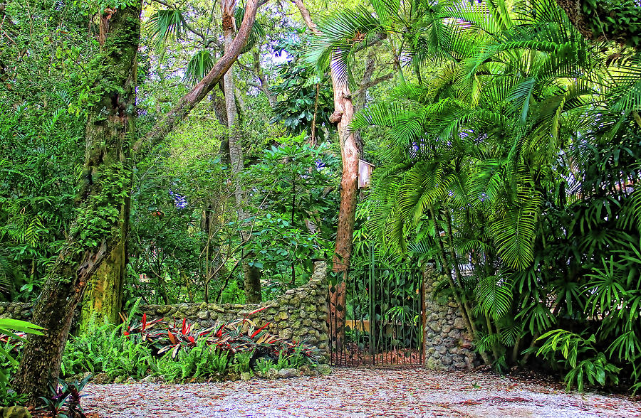 The Garden Gate Photograph by HH Photography of Florida