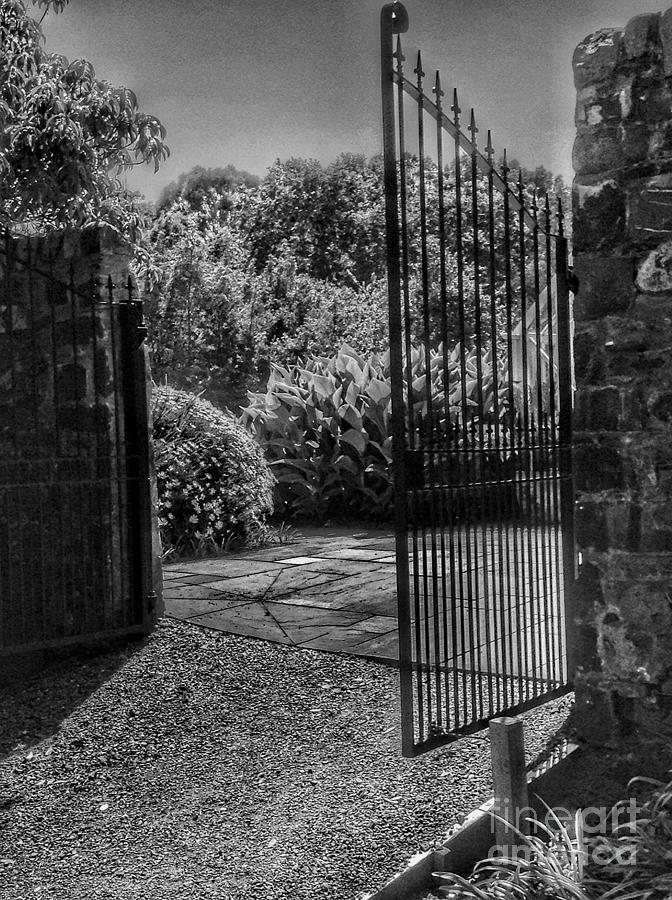 The Garden Gate Photograph by Joan-Violet Stretch
