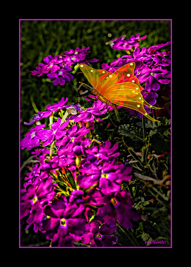 The Garden Greeting Card Photograph