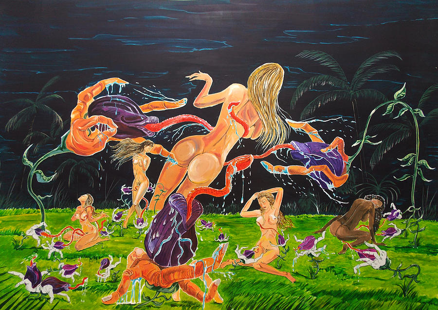 The Garden Of Delights Painting