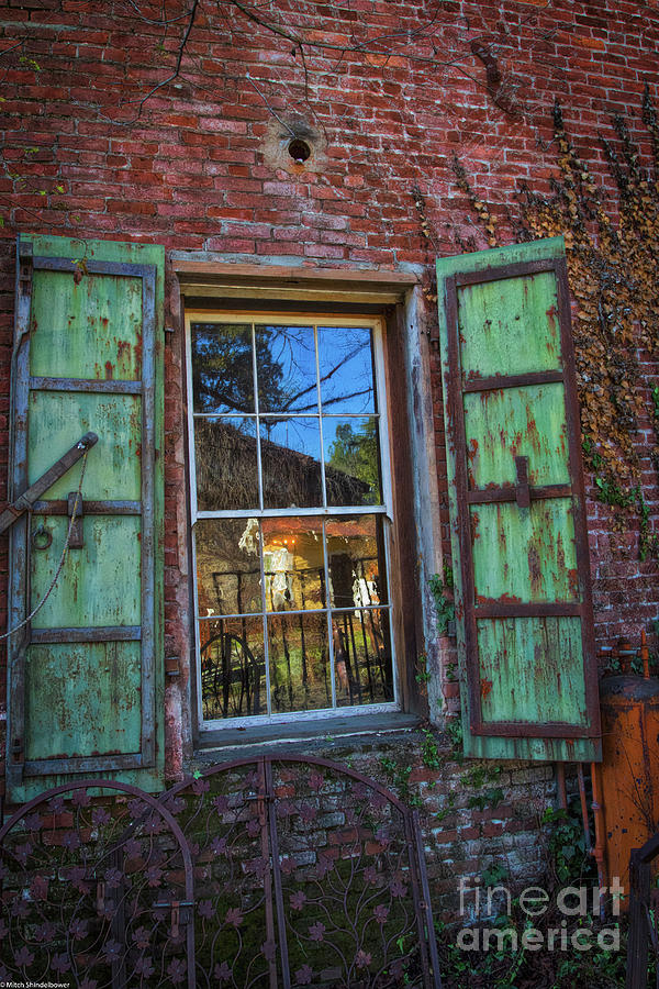 The Garden Window Photograph by Mitch Shindelbower