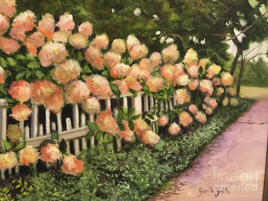The Gardens  Painting by Gloria Smith