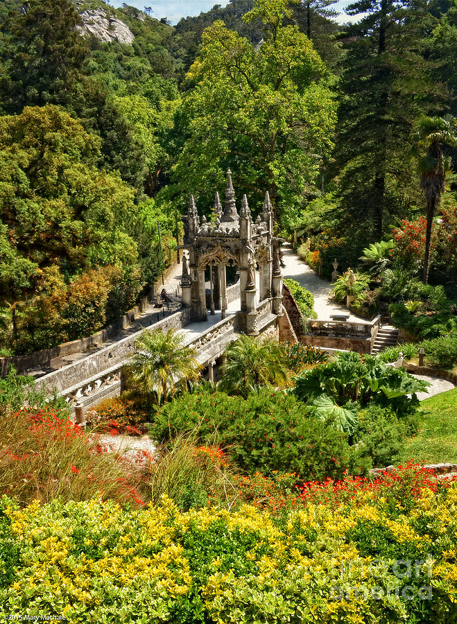 The Gardens of Quinta da Regaleira Photograph by Mary Machare