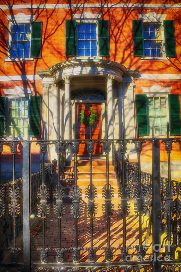 The Gardner-Pingree House 1804 Photograph by Elizabeth Dow