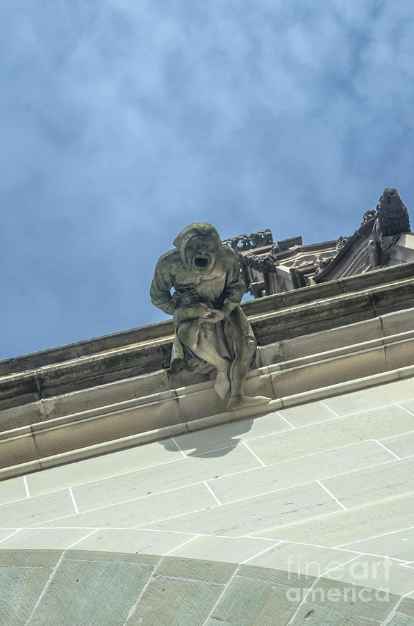 The Gargoyle Of The Minster Photograph by Michelle Meenawong