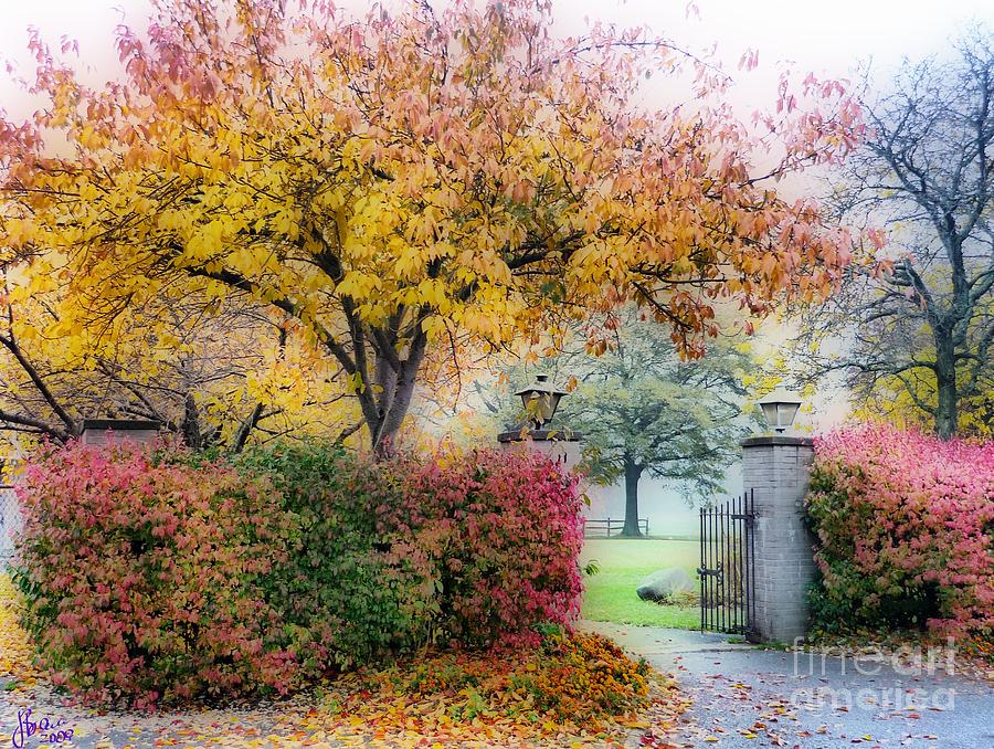 Fall Photograph - The Gate by Jeff Breiman