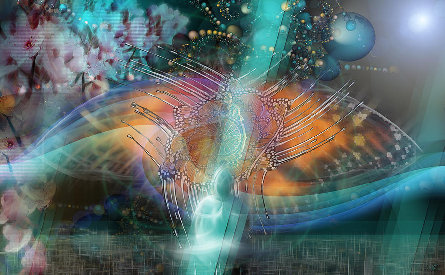 The Gate Digital Art by Kenneth Armand Johnson The Gate Digital Art by Kenneth Armand Johnson