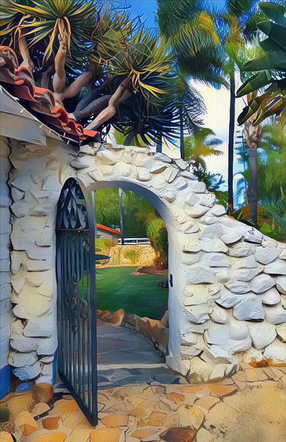 The Gate to Paradise Digital Art by Karyn Robinson