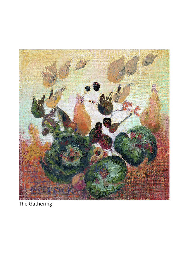 The Gathering Mixed Media by Betsy Derrick